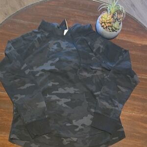 Athletic Works Black Camo Hoodie